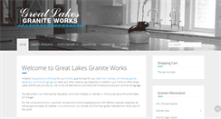 Desktop Screenshot of greatlakesgranite.com