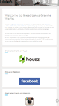Mobile Screenshot of greatlakesgranite.com
